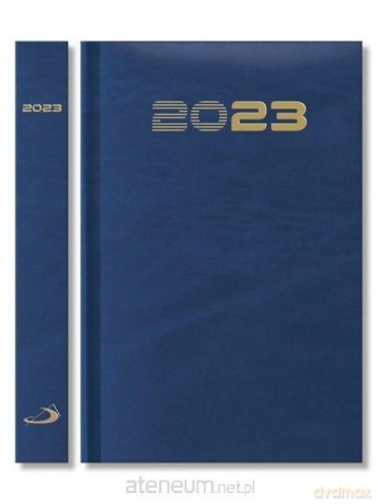 Terminarz 2023 B6 Standard niebieski [KALENDARZ]