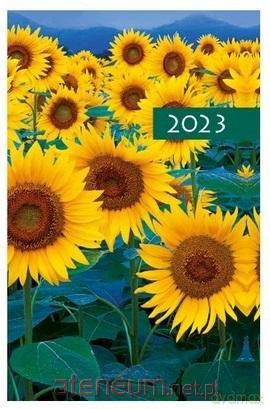Terminarz 2023 B7 Kolorowy kwiaty [KALENDARZ]