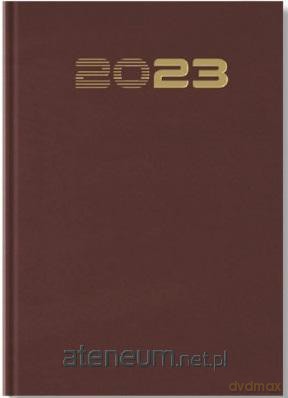 Terminarz 2023 B7 Standard bordowy [KALENDARZ]