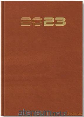 Terminarz 2023 B7 Standard brązowy [KALENDARZ]