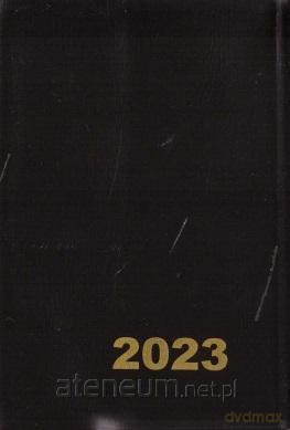 Terminarz 2023 kieszonkowy A7 czarny [KALENDARZ]