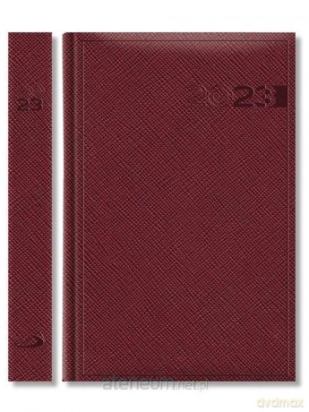 Terminarz 2023 Print special bordowy [KALENDARZ]