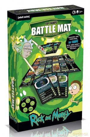 Top Trumps Battle Mat Rick and Morty [KARTY]