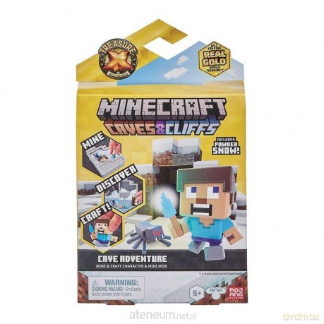 Treasure X Minecraft Caves&Cliffs Cave Adventure [FIGURKA]