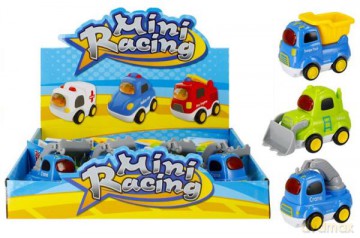 Auto ciężarowe 9 cm dźwięk światło Mix3 mix