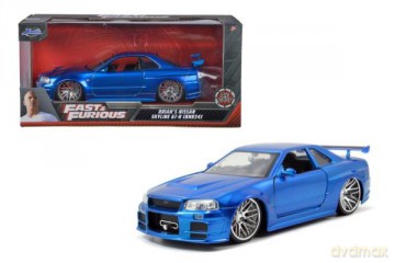 Auto Fast&Furious Szybcy i wściekli 2002 Nissan Skyline 1:24 JADA