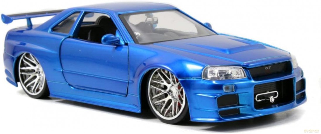 Auto Fast&Furious Szybcy i wściekli 2002 Nissan Skyline 1:24 JADA