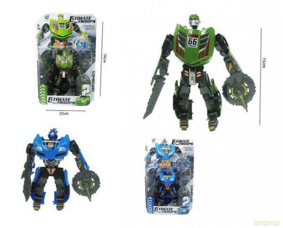 Auto Robot 16 cm 2rodz HRH22 Hipo mix