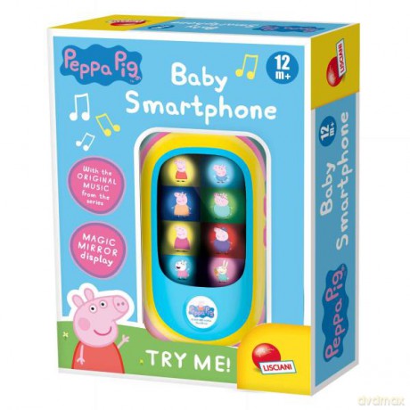 Baby Smartfon Peppa Pig Świnka Peppa 92253 LISCIANI