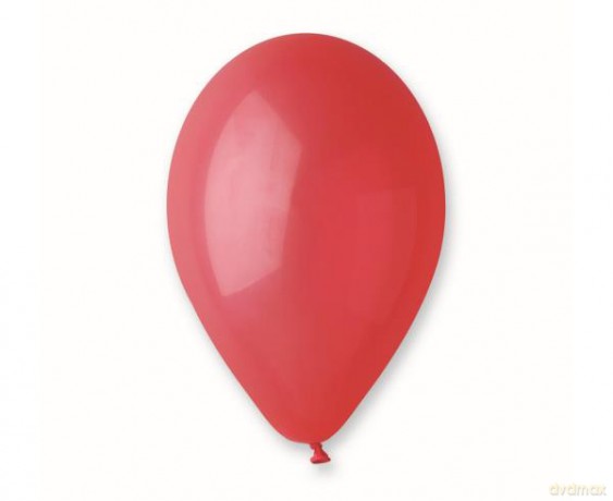 Balon G120 pastel 13, 33cm- ciemno czerwony 45/50szt