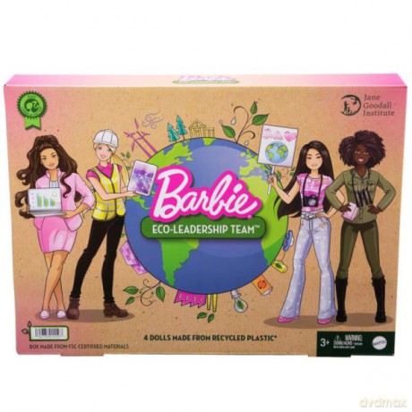 Barbie Kariera Roku Eco-leadership team lalki HCN25