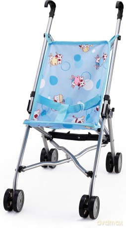 Bayer Wózek spacerówka dla lalek Buggy Blue 30134AA