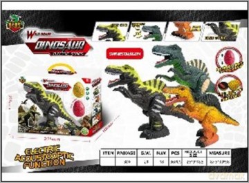 Dinozaur na baterie 2 jaja 544990 mix [FIGURKA]