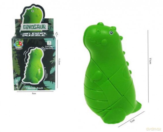 Dinozaury 11 cm kostka magiczna 3D H13086 Hipo [FIGURKA]