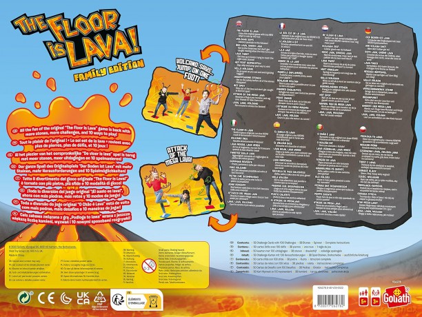 GOLIATH Podłoga to lawa Family wersja rodzinna 262782