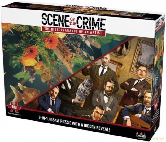 GOLIATH Scene of the Crime: Puzzle 980el Zniknięcie artysty 267725