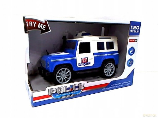 Jeep Policja światło, dźwięk 1282834