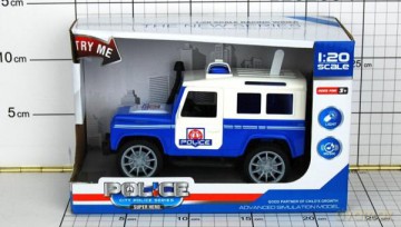 Jeep Policja światło, dźwięk 1282834