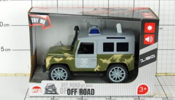 Jeep wojskowy światło, dźwięk w pudełku 1289354