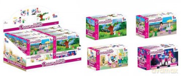 Klocki konstrukcyjne Alleblox Girl 31-37el mix [KLOCKI]