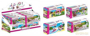 Klocki konstrukcyjne Alleblox Girl 46-52el mix [KLOCKI]