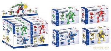 Klocki konstrukcyjne Alleblox Robot 62-65el mix [KLOCKI]