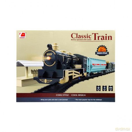Kolejka Classic Train 1006484 1x ciuchcia, 3x wagon, 12x tory