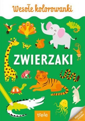 Kolorowanka A4. Zwierzaki