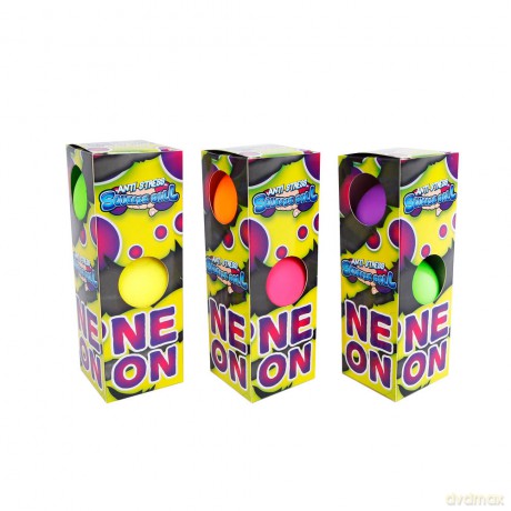 Kulki do ściskania 5 cm 3szt Neon 621208 Hipo