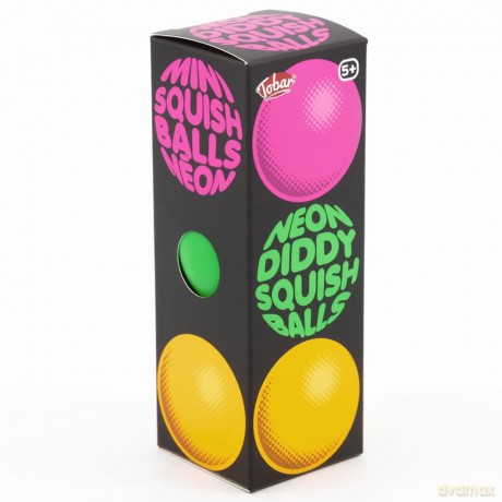 Kulki do ściskania 5 cm 3szt Neon 621208 Hipo