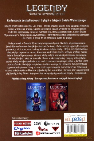 Legendy Świata Wynurzonego Tom 1. Przeznaczenie Adhary (dodruk 2012) - Licia Troisi [KSIĄŻKA]