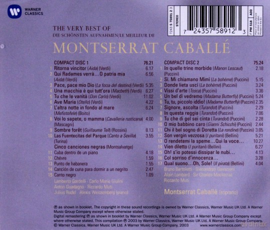 Montserrat Caballe: The Very Best Of [2CD]