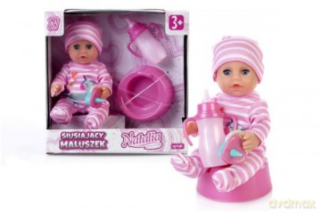 Lalka Natalia siusiający maluszek 17 cm 122170