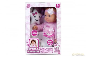 Lalka Natalia Śpiący maluszek 38 cm 122507