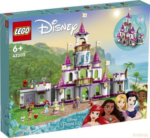 LEGO 43205 DISNEY PRINCESS Zamek wspaniałych przygód [KLOCKI]