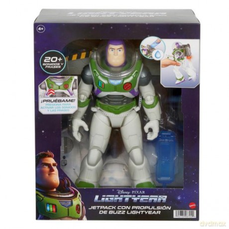 Ligthyear Buzz Astral z plecakiem odrzutowym Światła i dźwięki Figurka deluxe 30 cm HJJ34 p3 [FIGURKA]