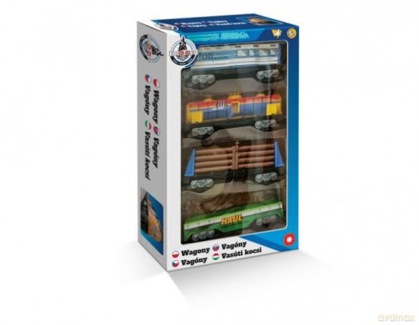 LocoToys 4 wagony zestaw 02819