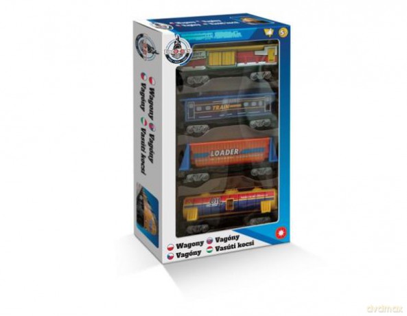 LocoToys 4 wagony zestaw 02821