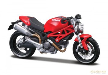 MAISTO 39300 Motocykl Ducati Monster 696 z podstawką 1:18