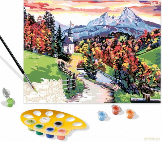 Malowanka CreArt: Piękna Bawaria 202744 RAVENSBURGER malowanie po numerach