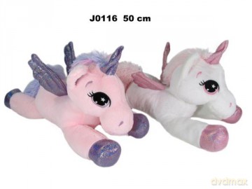 Maskotka Jednorożec 2 kolory 50 cm 154804 MIX