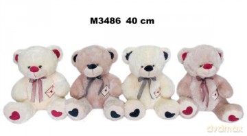Maskotka Miś 40 cm MIX