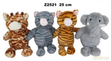 Maskotka zwierzęta 4 rodz. 25 cm 160973 MIX