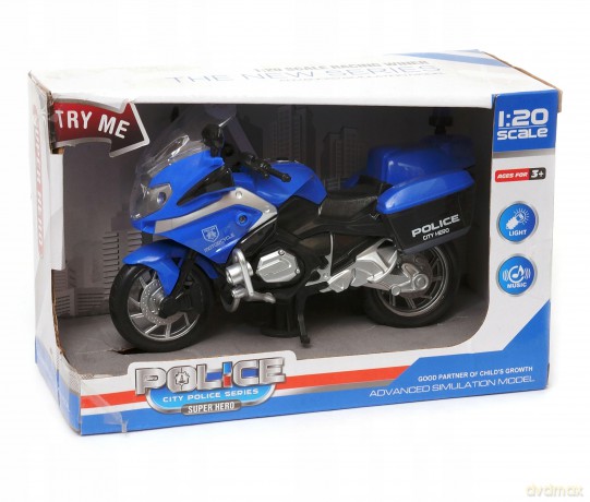 Motor Policja światło, dźwięk 1282835