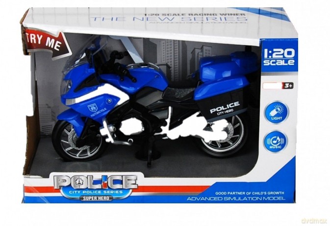 Motor Policja światło, dźwięk 1282835