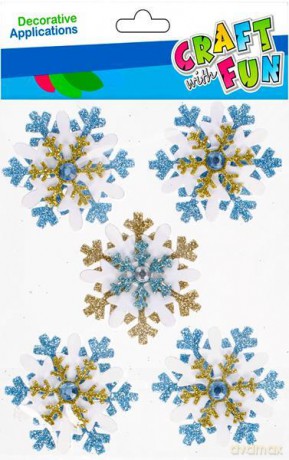Naklejki Boże Narodzenie Gwiazdki Craft with Fun 501361