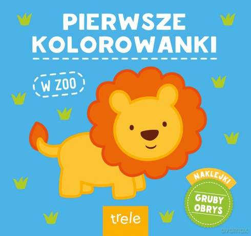 Pierwsze kolorowanki. W zoo. Wyd III