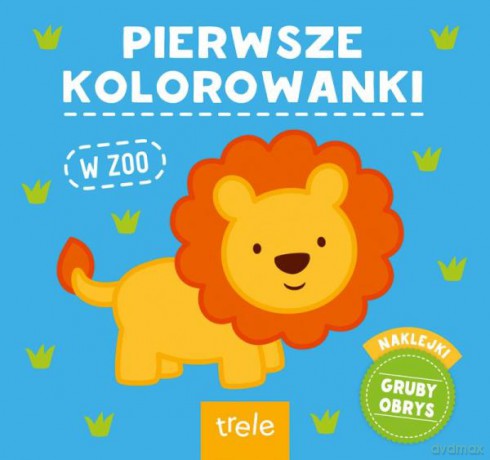 Pierwsze kolorowanki. W zoo. Wyd III