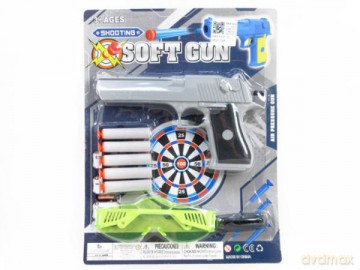 Pistolet na pociski z pianki i okulary BBRO4388