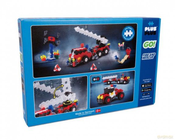 Plus Plus Go! Klocki Pojazdy ratunkowe 500 elementów 7009 [KLOCKI]